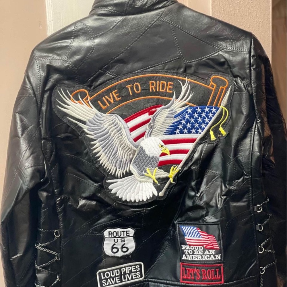 Live To Ride Leather Jacket - Picture 2 of 5